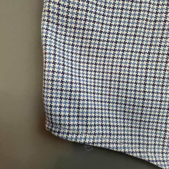 Orvis Vintage 90s XL Houndstooth Shirt USA Made - Picture 4 of 7